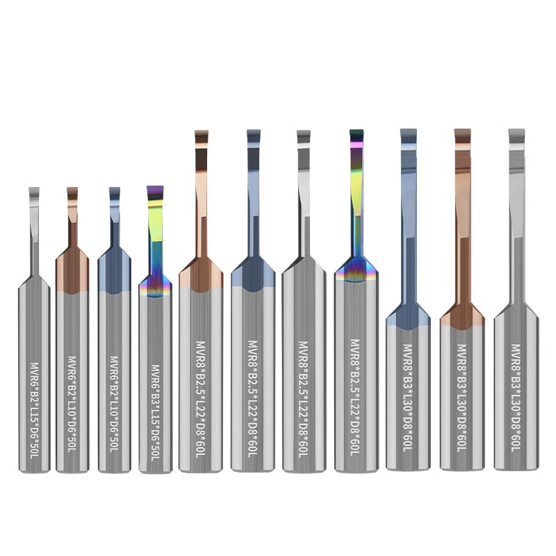 1139-MVR tungsten steel alloy large depth of cut groove cutter stainless steel, copper and aluminum with small hole coating boring cutter anti-vibration face groove cutter Shandong Denso Pricision Tools Co.,Ltd.